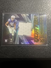 2020 Panini XR Vortex Materials#VX-22 Michael Pittman JR Silver /25 Colts