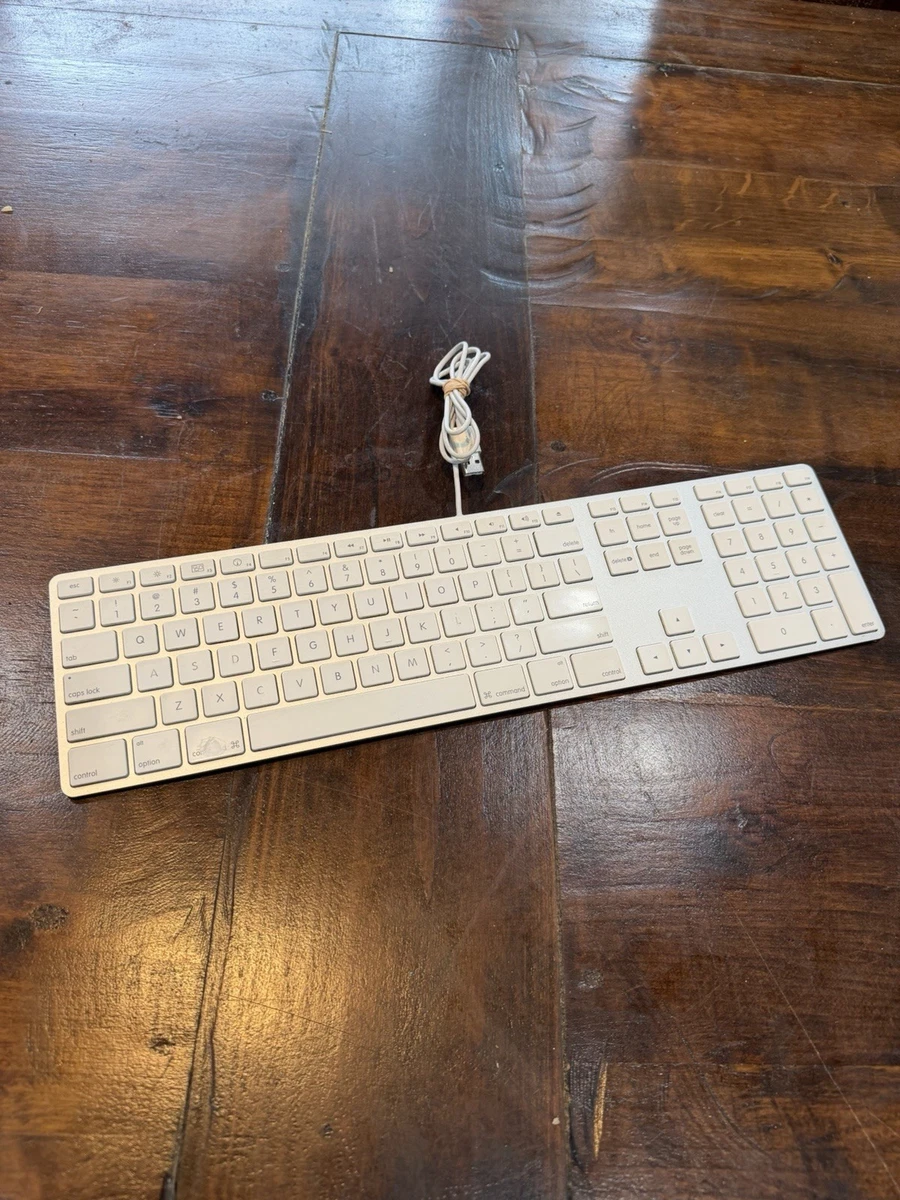 Preços baixos em Teclado com Fio Apple A1243 | eBay