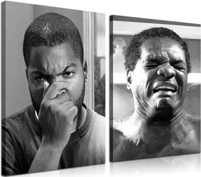 Funny Bathroom Wall Art Vintage Comedy Movie Poster Toilet Humor Canvas Print
