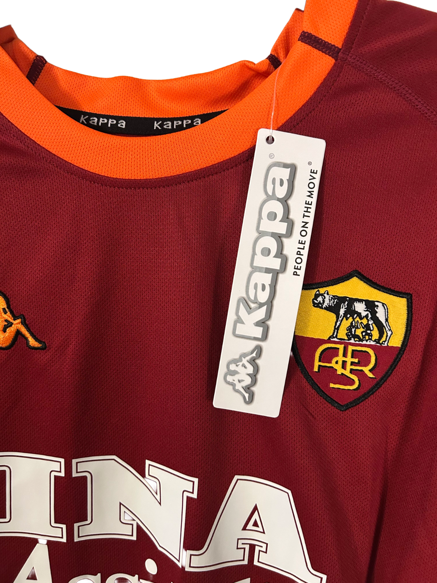 AS Roma Totti #10 VTG 2000/01 Kappa Home Jersey Football Soccer