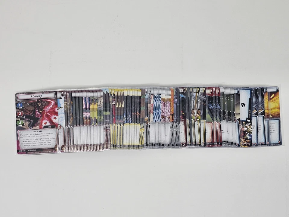 Marvel Champions Gambit Hero Pack Deck SLEEVED FFG (Out Of Print)  - Image 2 of 4