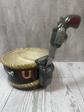 Vintage Sonoma Happy Trails Western Horse Dip Bowl Serving Dish Wgun Spreader Vintage Sonoma Happy Trails Western Horse Dip Bowl Serving Dish Wgun Spreader