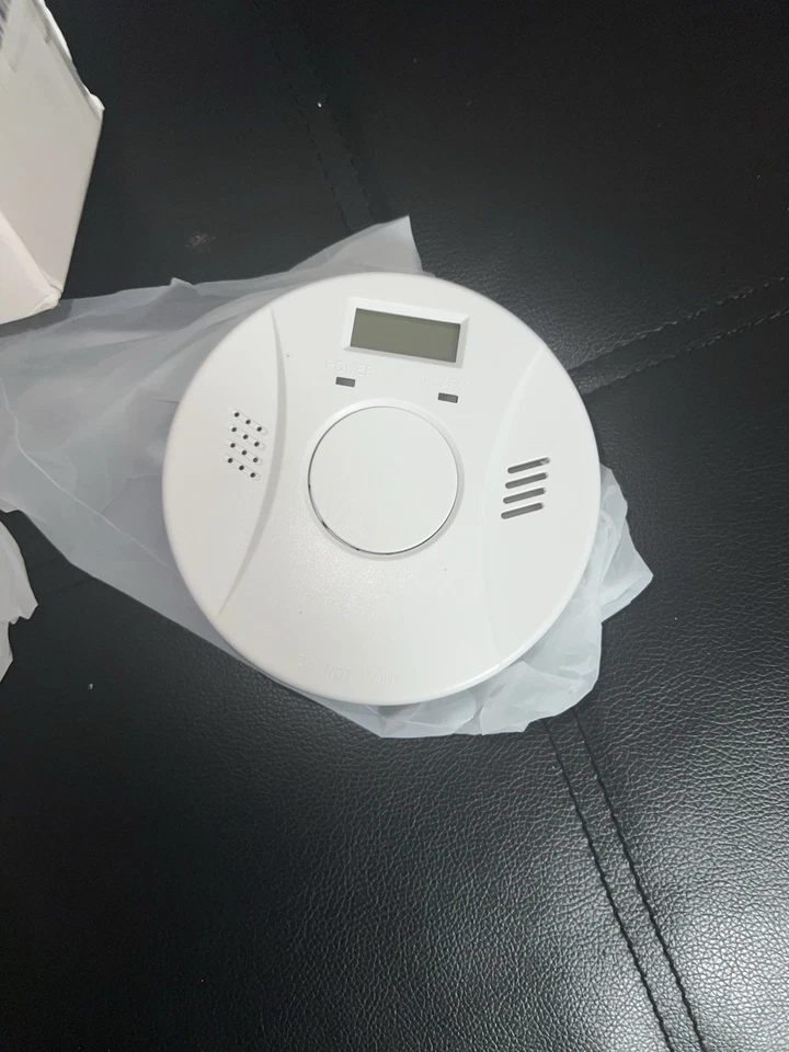 Pack de 2 detectores de alarma de humo, pilas incluidas, caja abierta Foto 4 de 4