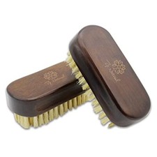 2pack Nail Brush For Cleaning Fingernails, Wooden Nail Brushes, Retro Color
