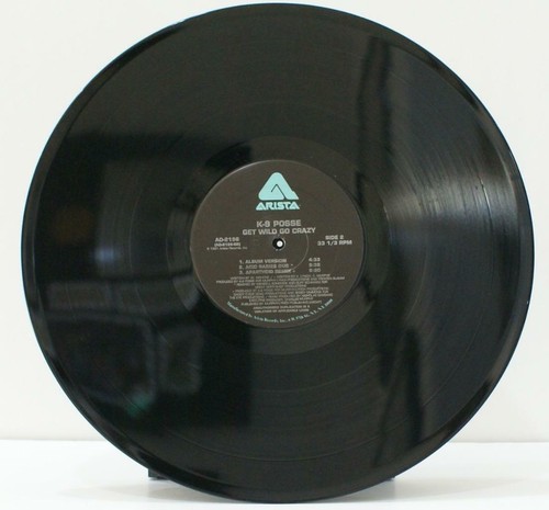 K-9 POSSE - GET WILD GO CRAZY - ELECTRONIC HIP HOP VINYL 12" SINGLE - Picture 4 of 6