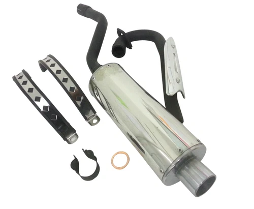 EX003 SPORT STYLE EXHAUST BASHAN BS200S-7 AND BS250S-11B QUAD BIKE