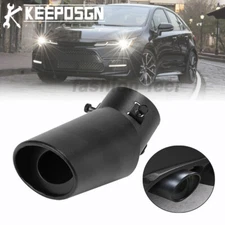 Car Rear Throat Exhaust Tail Pipe Tip Muffler Stainless Steel for Toyota Corolla