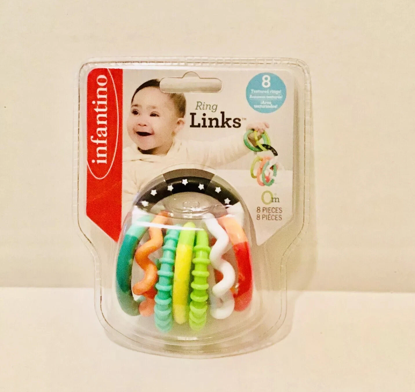 NEW Infantino Ring-A-Links Teether Set