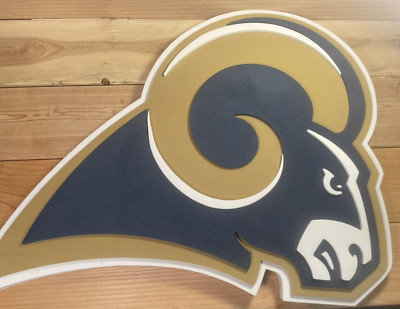NFL St. Louis Rams 3D Fan Foam Logo Wall Sign