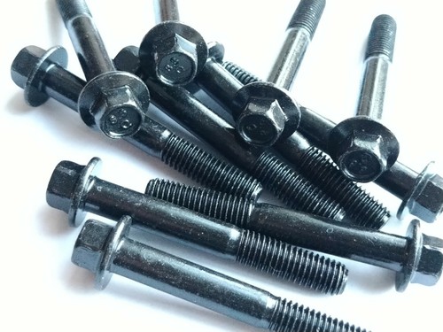 Viti M10x60 Zincate 5 Pezzi Bulloni Esagonali Flangiati M10-1.25 X 60mm In Acciaio Grado 10.9 - Testa Piccola JIS, Zincati, Confezione Da 5 Pezzi Greninja Ex Psa 10 - Foto 13