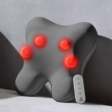 Shiatsu Neck Back Massager with Heat Remote for Shoulder Pain Relief Deep Tissue