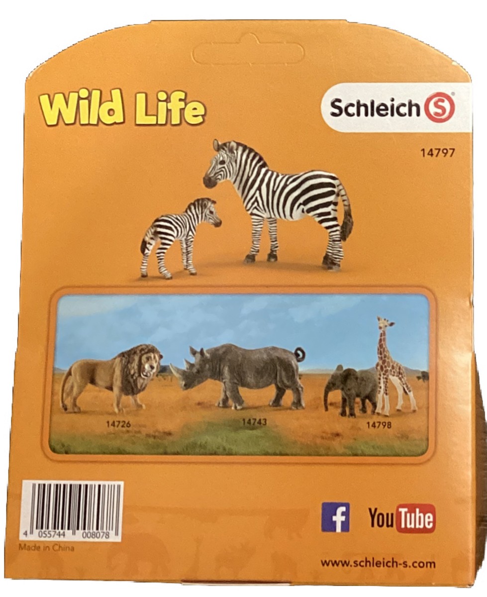 シュライヒ Schleich SCENERY PACK WILD LIFE Amazon.com: Schleich Wild Life - 4 PC Safari Animals
