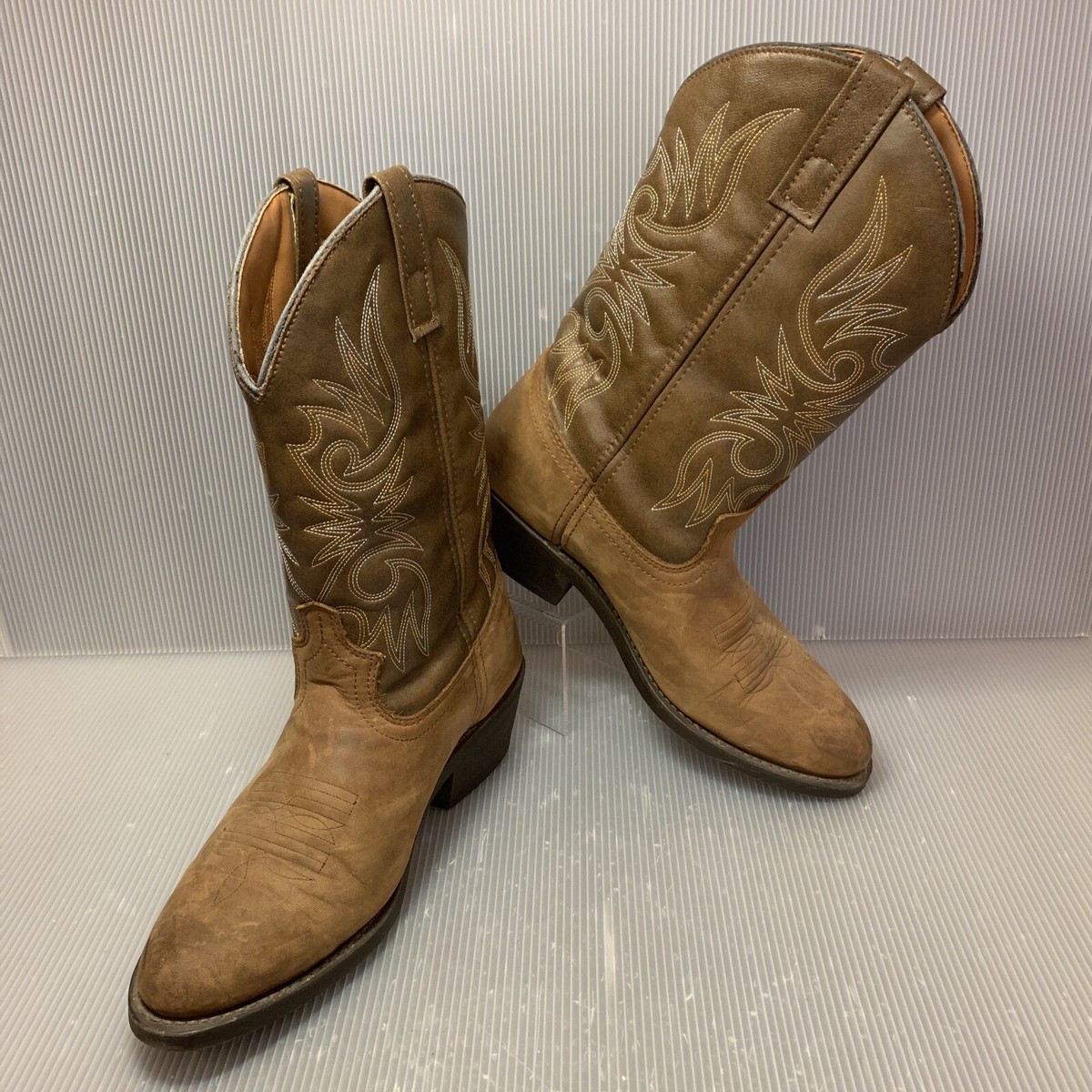 Laredo 4242 Paris Round Toe Mens Boots ~ Mid Calf, Lea Vamp 
