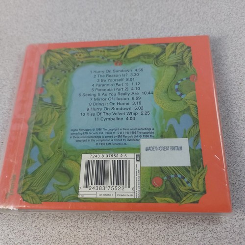 CD Hawkwind selbstbetitelt Remastered 724383755226 EMI UK Import VERSIEGELT - Bild 2 von 3