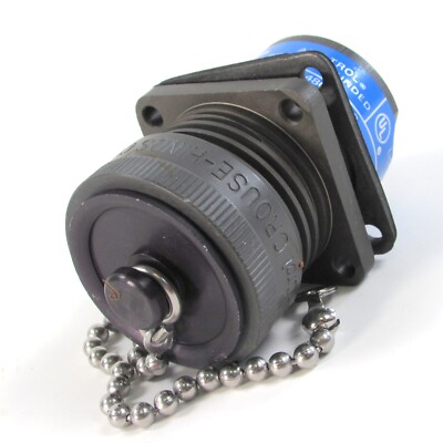 Crouse Hinds RPC217 014 S04A ARK-trol Circuit Breaking Power Connector 30 AMP ac