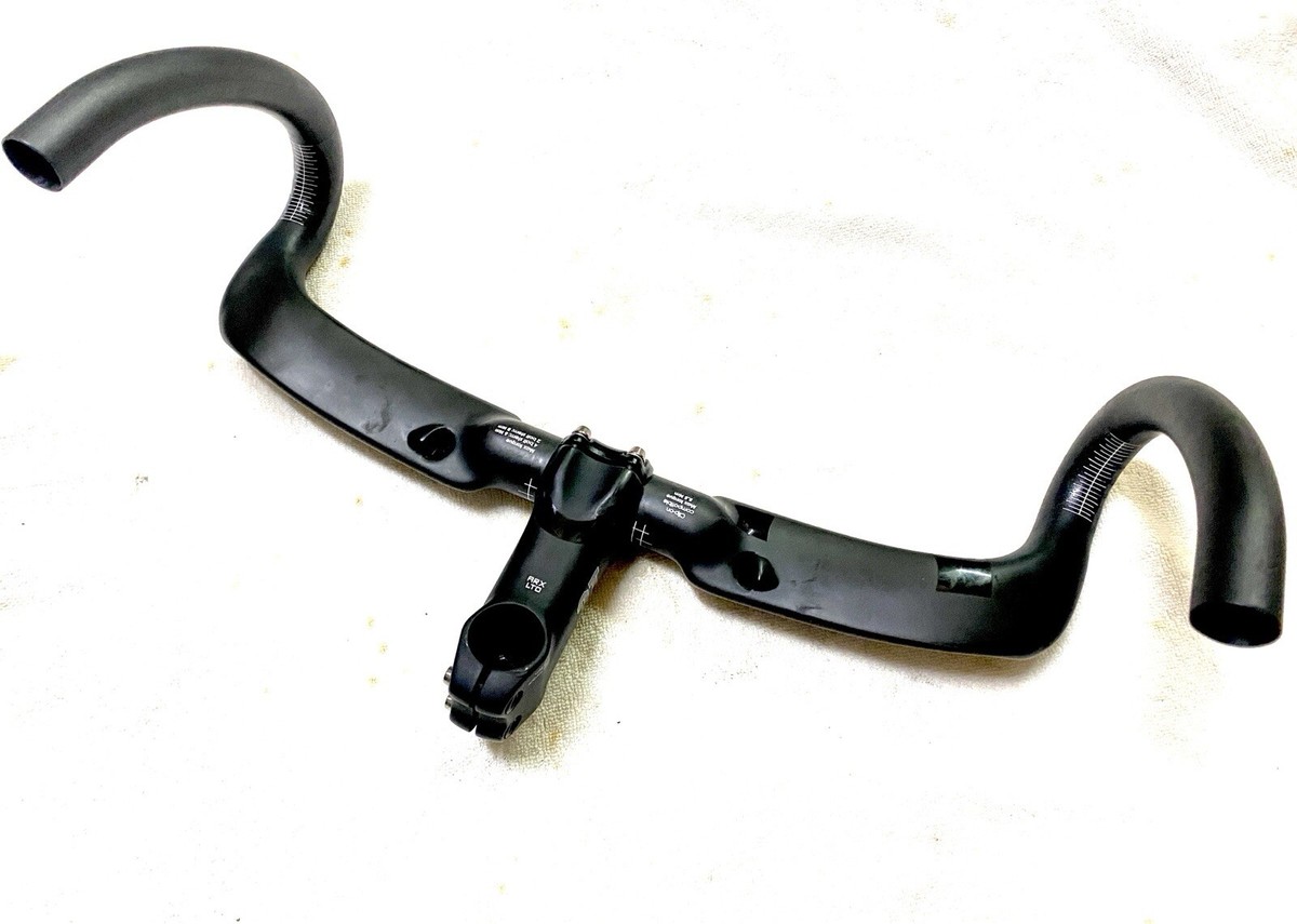 3T Aeronova Ltd Carbon Handlebar 42 cm with 90 mm stem | eBay