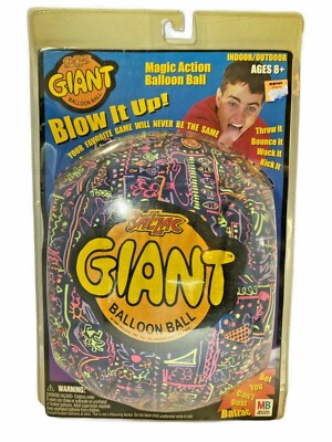 2003 BALZAC Giant Balloon Ball Magic Action Inflatable Toy Ages 8+