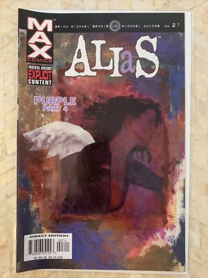 Alias #27 Jessica Jones Purple Man Comic Book Max 2004 Bendis Gaydos