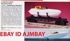 LIONEL 16709 NYC DERRICK CAR 16661, 16907 & 16968 FLAT CARS w/LOADS NEW IN BOXES — photo 2