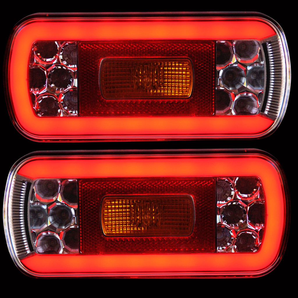 DARKGUARD LED Anhänger Rückleuchten 12V 24V Rück Produktbild-Vorschau 8
