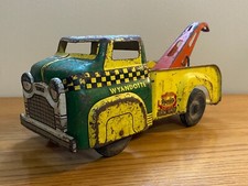 Wyandotte Pressed Steel Tow Truck Wrecker Toy ay-18