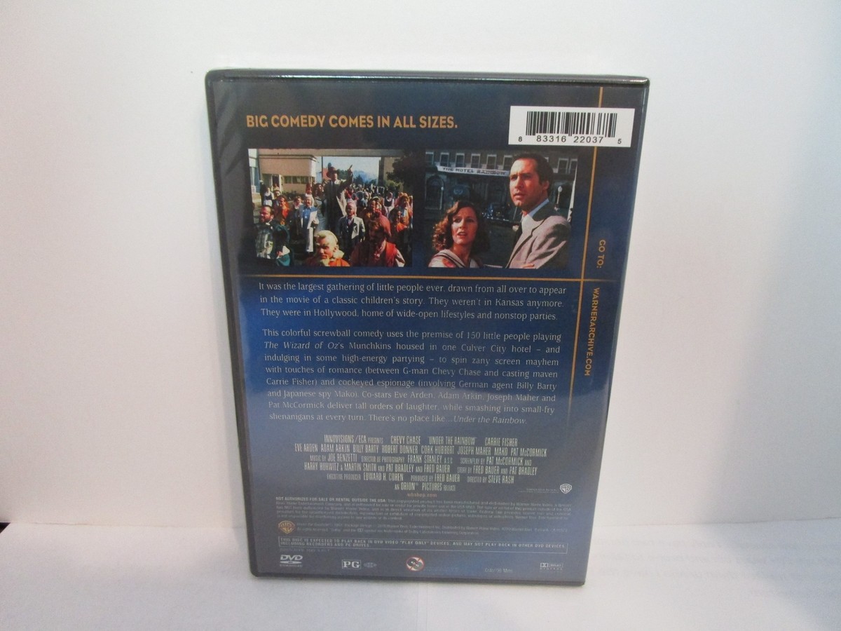 Under The Rainbow ( 1981 ) DVD Starring Chevy Chase Carrie