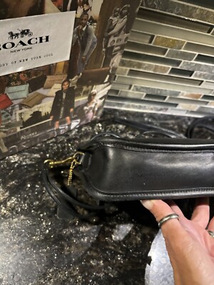 Vintage Coach Bonnie Cashin Leather Clutch/Basic Bag Crossbody NYC