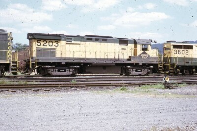 RDG reading railroad c-424 5203  reading,pa 9-74 orig kk railroad slide