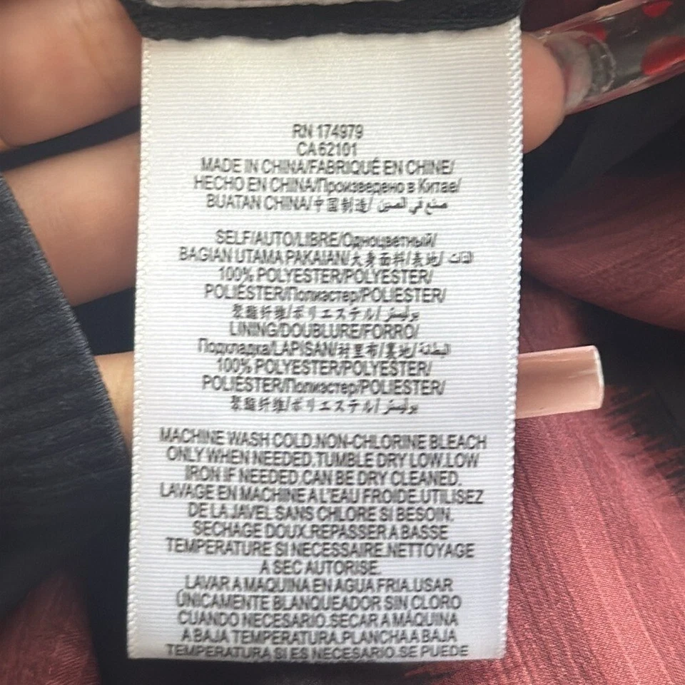 Vestido midi BCBGMAXAZRIA Ombré a rayas cambio noche talla XXS $398 Foto 4 de 4