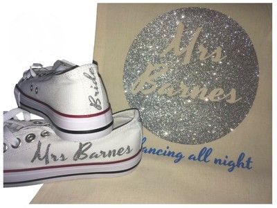 wedding canvas shoes