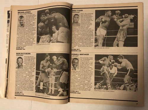 Boxing 86 Magazine Mugabi Vs Hagler - Mike Tyson Vs Zouski 1986 - 画像9/10