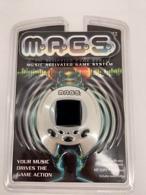 Sealed Mags Music Activated Game System New Vtg 2001 Hasbro Hit Clips Compatible