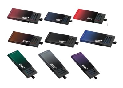 MONTBLANC Tintenpatronen / ink cartridges, VERSCHIEDENE FARBEN, NEU&OVP