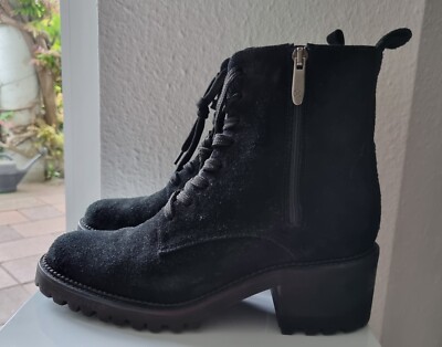 Peter Kaiser ° Stiefelette ° Nubuk-Leder ° schwarz ° Modell Brunella Gr. 4  ° 37