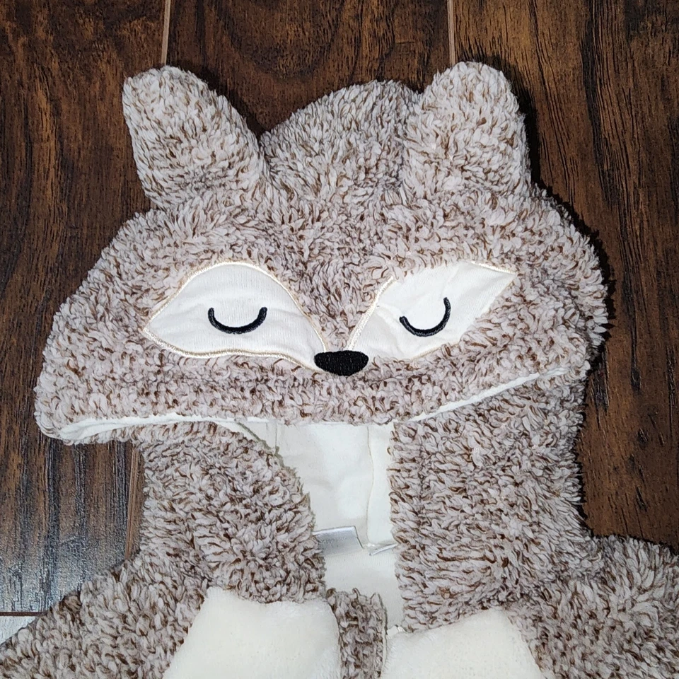 Koalababy连体婴儿车套装男女通用9/12个月棕色人造毛皮连帽 — 第 4/4 张图片