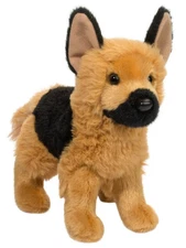 Queenie 8" German Shepherd GSD Dog Douglas Cuddle Toy Plush Stuffed Animal Puppy
