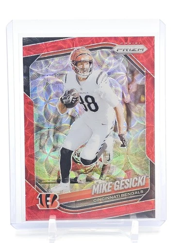 2025 Panini Prizm Football Choice Red Mike Gesicki #79