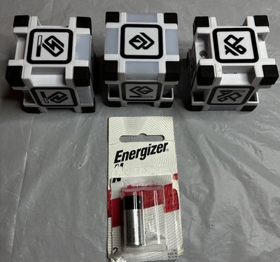 Lot Of 3 Anki Cozmo Robot (Cosmo) Replacement Cube Blocks Only w/New N Batteries