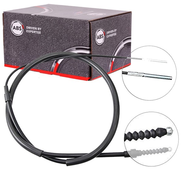 ABS Handbremsseil Hinten Links/Rechts Passend FüR VW Corrado Golf Vento | K11376-image