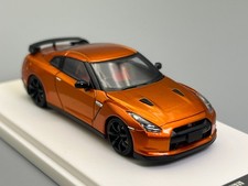Nissan Gt-r R35 Blaze Metallic Orange Focal Horizon 164 Scale Nissan Gt-r R35 Blaze Metallic Orange Focal Horizon 164 Scale