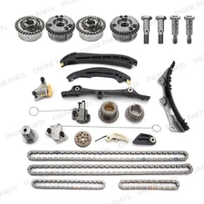 Timing Chain Set Cam VVT Gear Solenoid Kit For 16-24 Chrysler Dodge Durango 3.6L