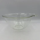 Pyrex VTG Teardrop Measuring Mixing Clear Glass Bowl, 3 Cups/1 1/2 Pints