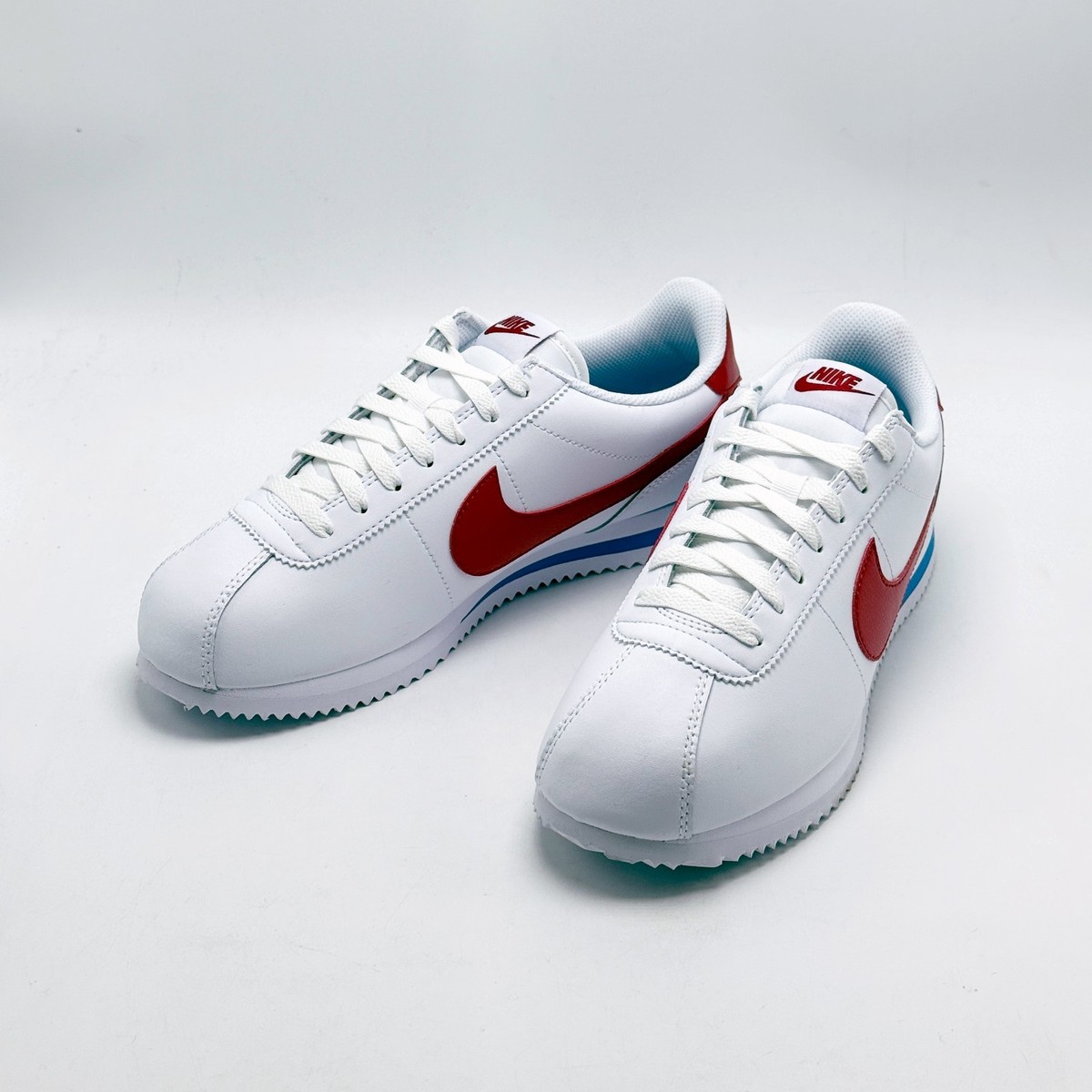 Brand New Nike Cortez White/Varsity Red/Blue NIKE Cortez DM4044 108 - Shiekh main image 4
