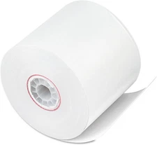 8677 Paper Rolls, One Ply Adding Machine/Calculator, 2 1/4" X 15 Ft, White (Case