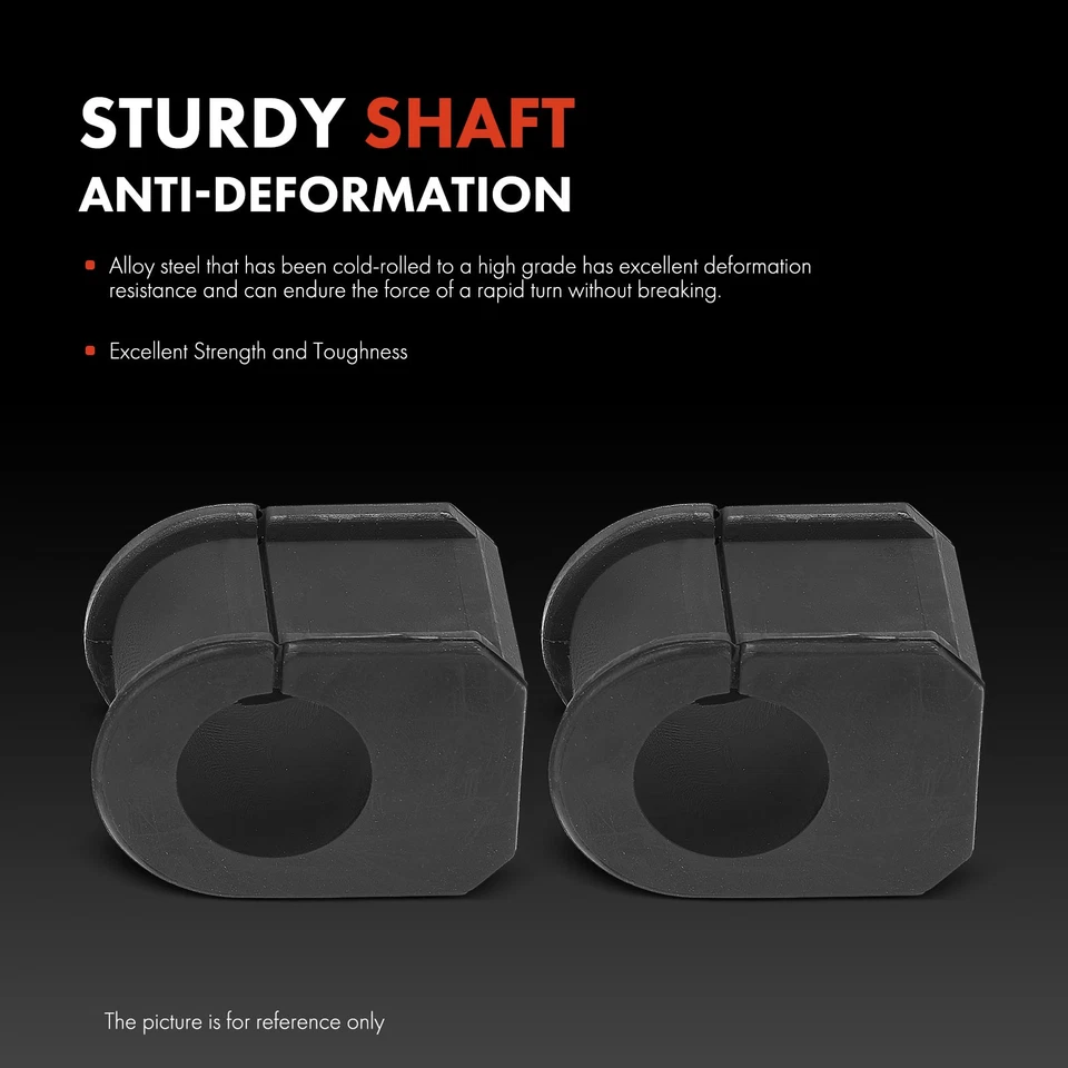 Buje de barra estabilizadora delantero al cuadro 2 piezas para Ford F-250 F-350 F-450 F-550 Super Duty Foto 4 de 4