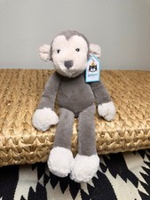 Jellycat Small Brody Monkey / BNWT / Retired / Rare VHTF