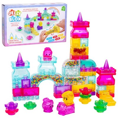 Jelly Blox Classic Castle Set | Includes 45 Pieces | Toddler & Preschool