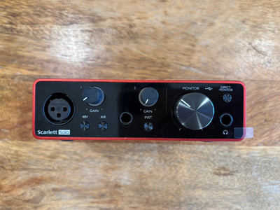 Focusrite Scarlett Solo 3rd Gen USB Audio Interface