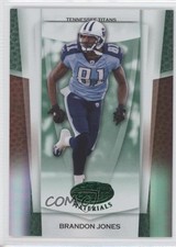 2007 Leaf Certified Materials Mirror Emerald 1/5 Brandon Jones #132 0f6