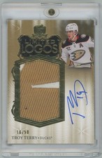 2023-24 The Cup Hockey Troy Terry Limited Logos Auto /50 LL-TT